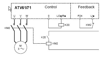 downstream contactor diagram