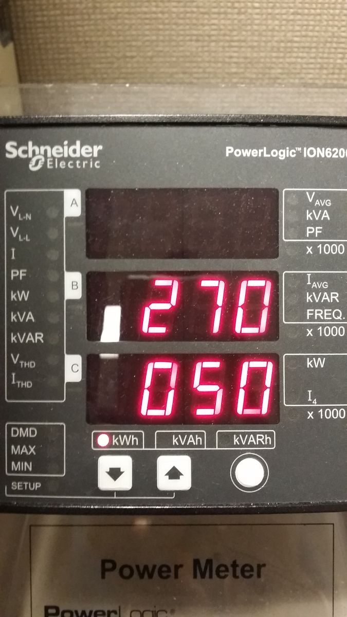 270050 kwh value shown on display