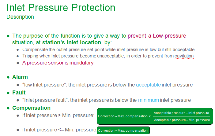 Inlet Pressure Fault image