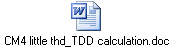 CM4 little thd_TDD calculation.doc