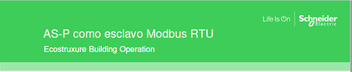 En esta nota técnica se describen los pasos para configurar el Automation Server como esclavo de Modbus RTU.